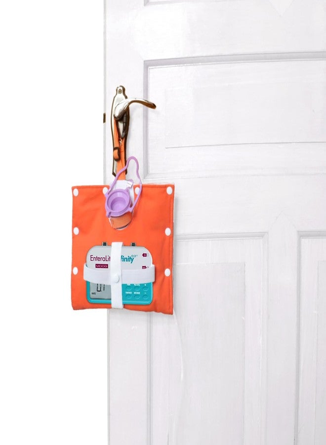 welsoon Insulated Feeding Bag Cover with Pump Holder Buckle Strap for Enteral Feeding Pump Hanger Holder IV Pole Wheelchair G Tube Feeding Bag Cover - Image 5